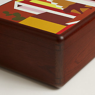 Casaque Felin dans un Jardin Mexicain watch and cufflink box Casaque Felin dans un Jardin Mexicain watch and cufflink box